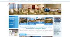Desktop Screenshot of kongresovacentra.eu